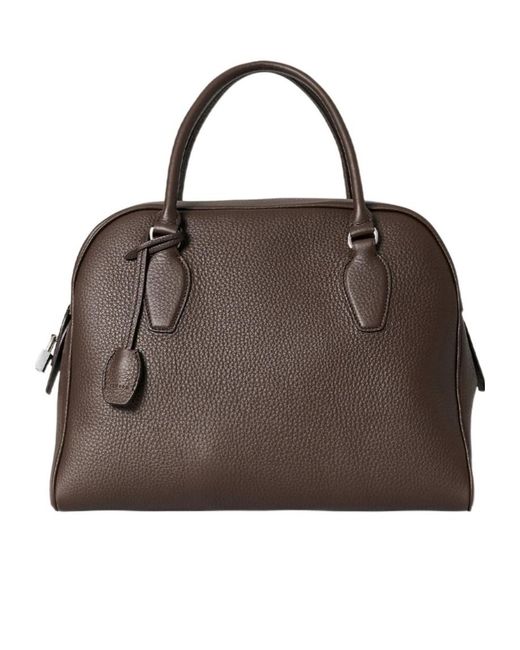 The Row Brown India 12 Top Handle Totebag