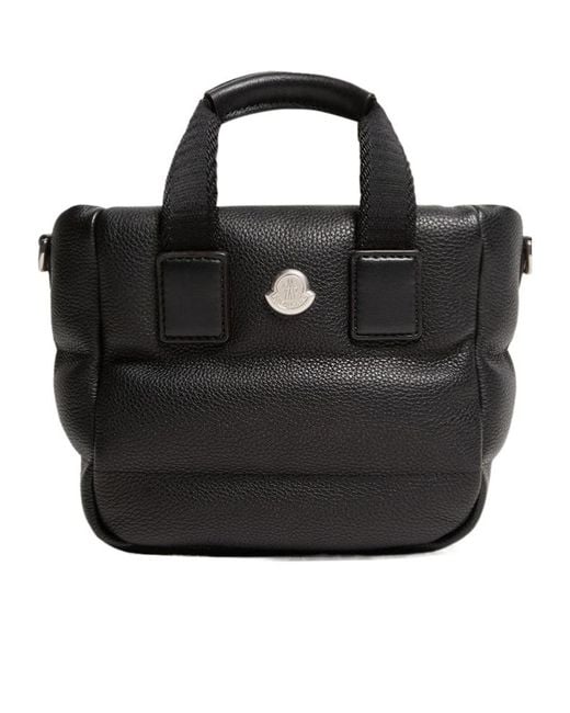 Moncler Black Micro Caradoc Tote Bag