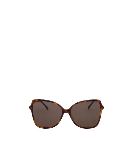 Jimmy Choo Multicolor Eyewear Fede Butterfly Frame Sunglasses