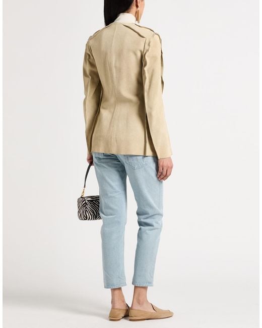 Isabel Marant Natural Suede Coat