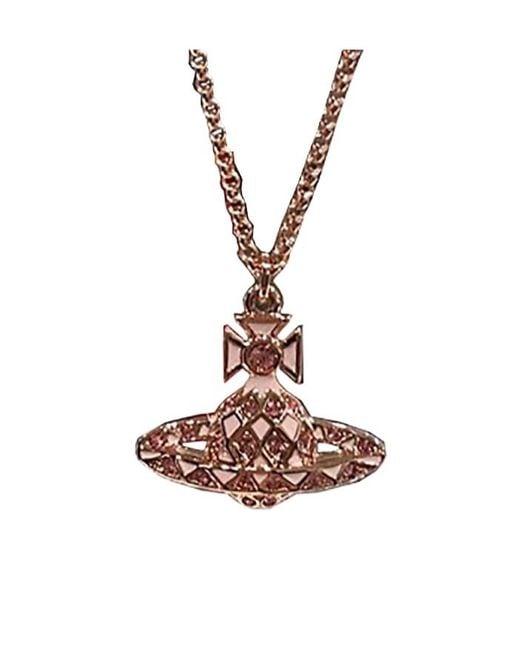 Vivienne Westwood Metallic Four-Leaf Clover Planet Pendant