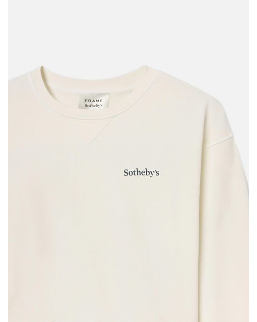 FRAME White X Sotheby's Graphic Sweatshirt for men