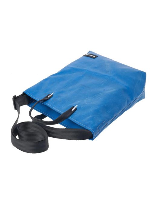 Freitag Blue Double Handle Shoulder Bag