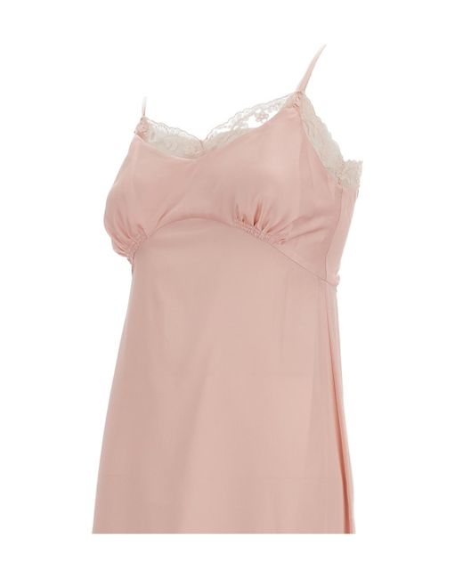Simone Rocha Pink Suspender Dress