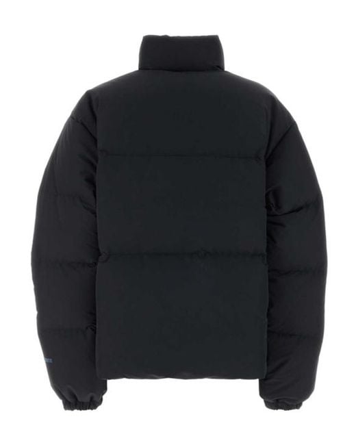 Jil Sander Black Stand-Collar Down Jacket