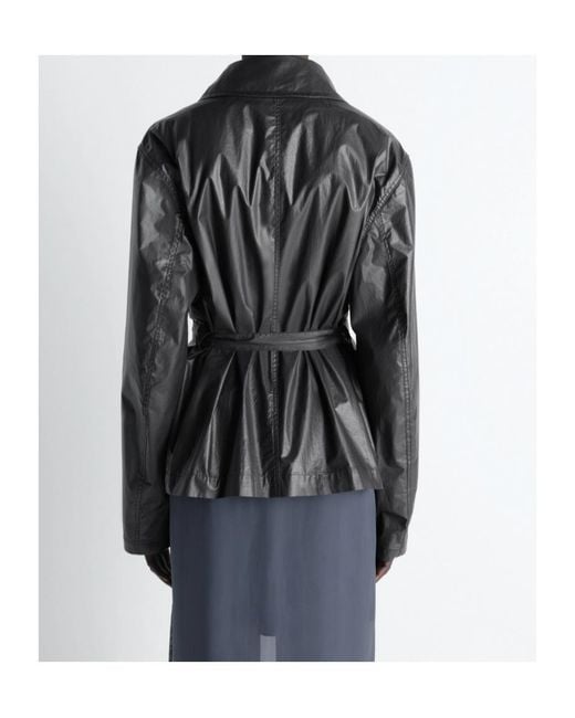 Lemaire Black Light Wrap Jacket