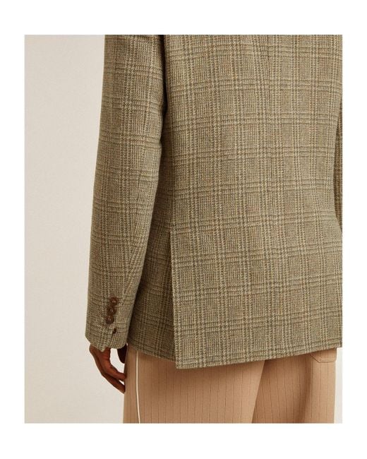 Golden Goose Deluxe Brand Natural Double-Breasted Wool Suit for men