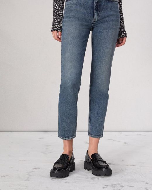 Rag & Bone Black Round Head Loafer Shoes