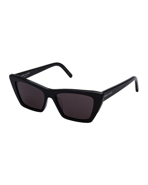 Saint Laurent Multicolor Eyewear Sl 276 Mica Rectangular Sunglasses
