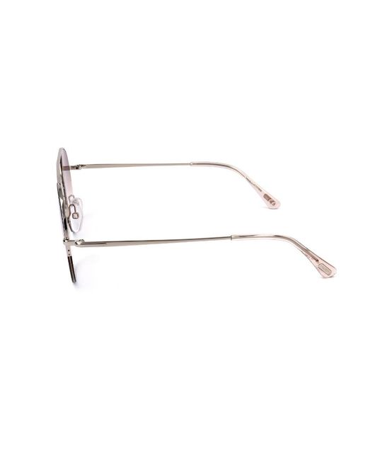 Tom Ford Pink Round-Frame Gradient Sunglasses for men