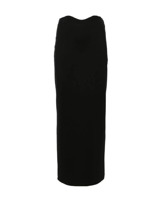 Staud Black Petunia Maxi Skirt