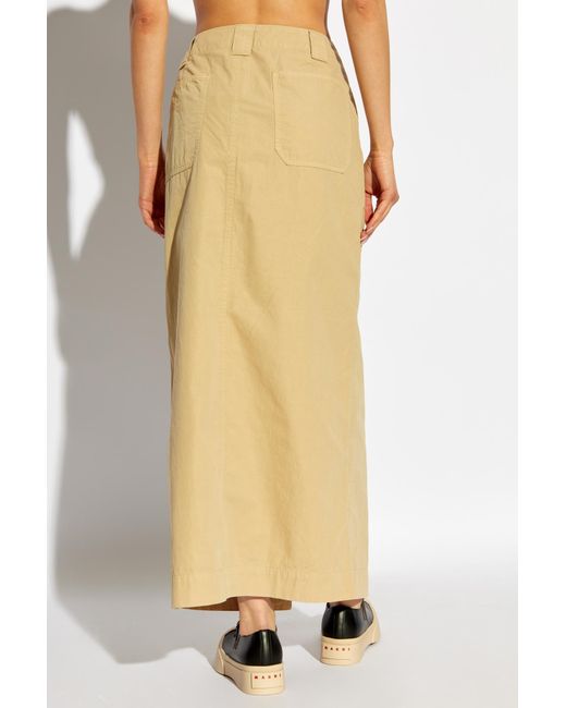 Rag & Bone Natural Split Skirt