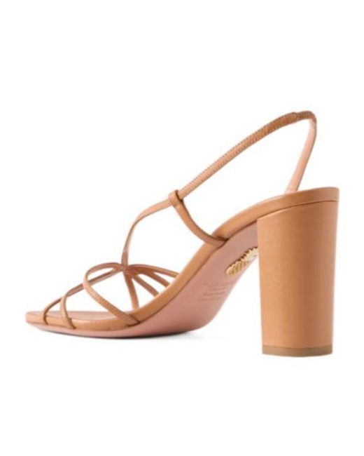 Aquazzura Pink Highheeled Sandals