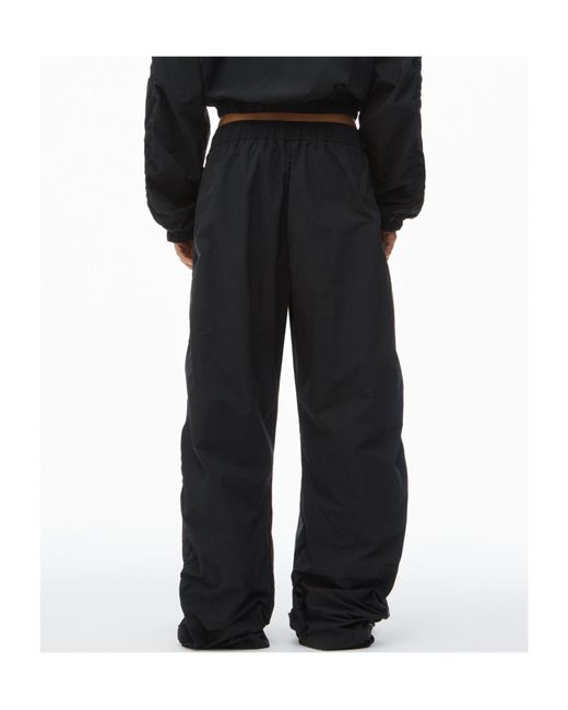 Alexander Wang Blue Ruched Track Pants