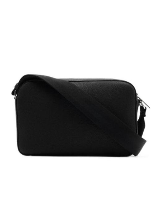 Burberry Black Knight Stamp Crossbody Bag for men