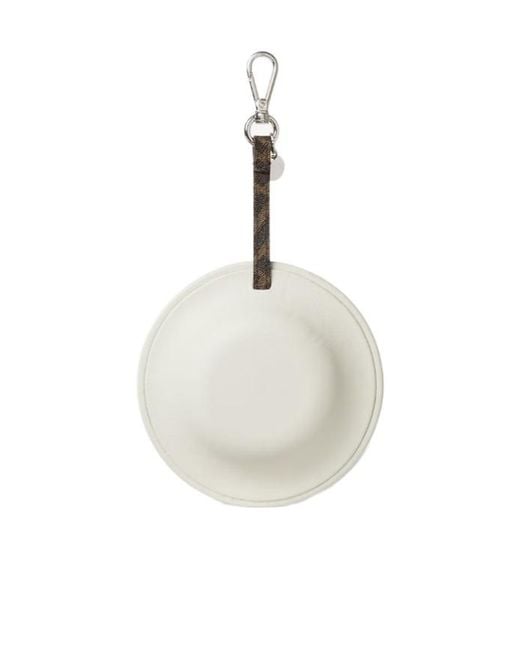 Fendi White Spaghetti Charm for men