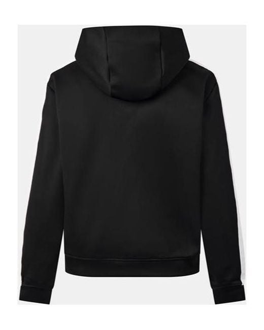 Casablanca Black Long Sleeve Hooded Sweatshirt for men