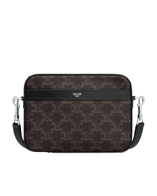 Céline Black Small Messenger Bag for men