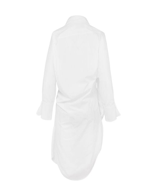 Vivienne Westwood White Drunken Shirt Dress