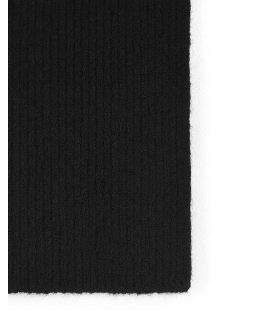 Dries Van Noten Black Moyson Scarf for men