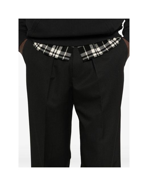 Drole de Monsieur Black Drôle De Monsieur Elastic Waist Pants for men