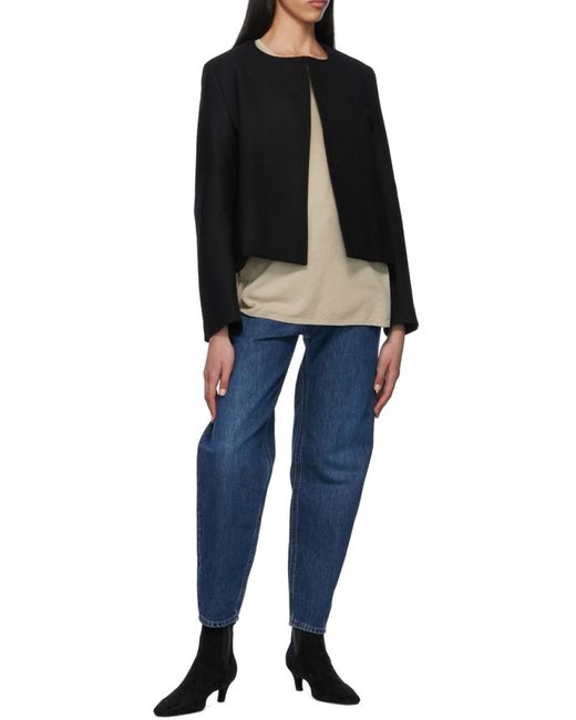 Totême Black Totême Pointed Toe Boots
