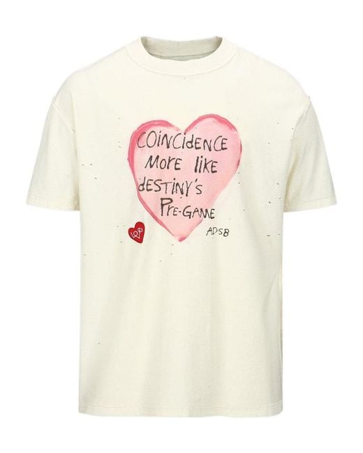 ★ANDERSSON BELL★HEART MESSAGE T-SHIRTS Andersson Bell Heart Message T-Shirt in Anthracite | SVD
