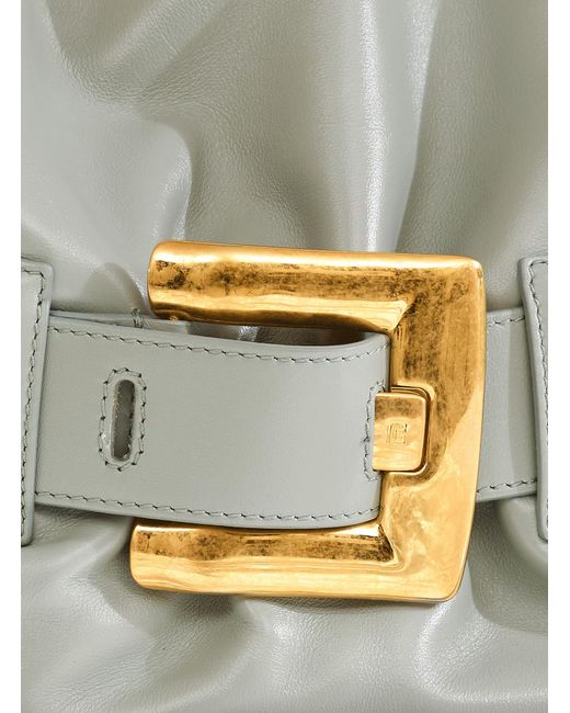 Balmain Metallic Medium Anthem Bag