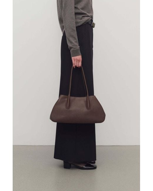 The Row Brown Alger Shoulder Bag