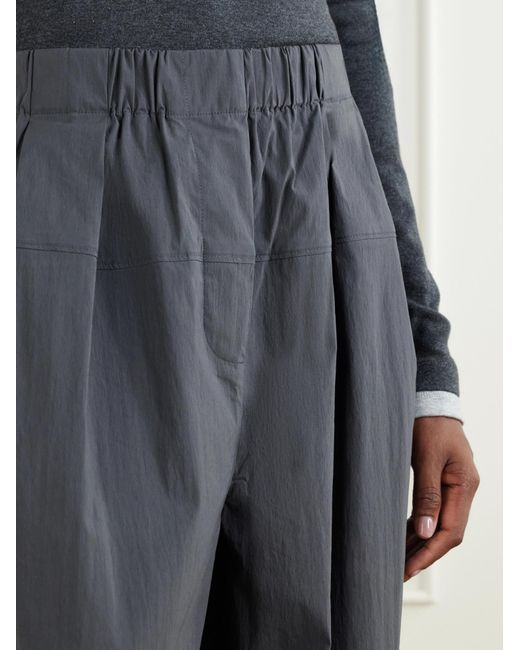 St. Agni Gray Pleated Casual Pants