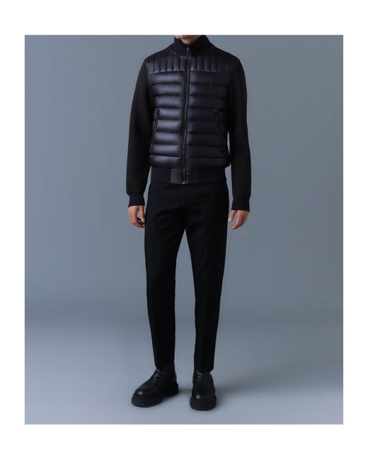 Mackage Black Apos;S Collin Mixed-Media Down Jacket for men