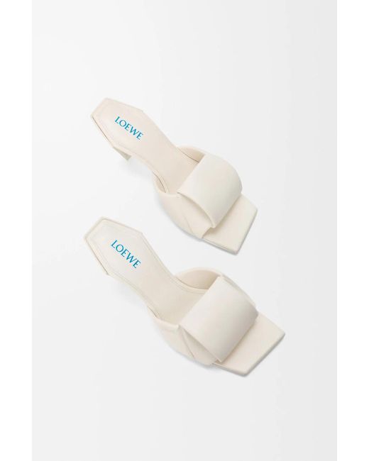 Loewe White Origami Slide