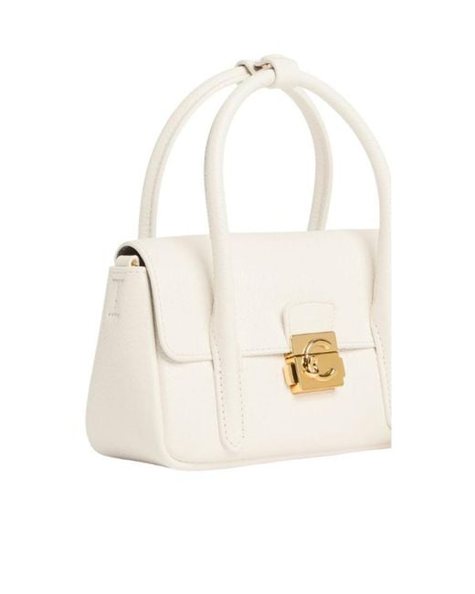 Coccinelle Natural C-Me Lock Mini Tote Bag