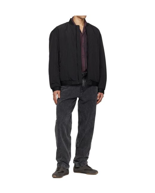 Boss Black Long-Sleeved Waterproof Bomber Casual Jacket for men