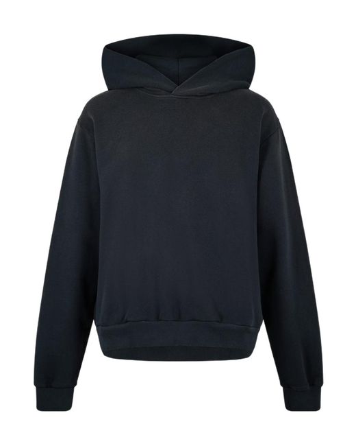 Acne Blue Logo Print Sweatshirt for men