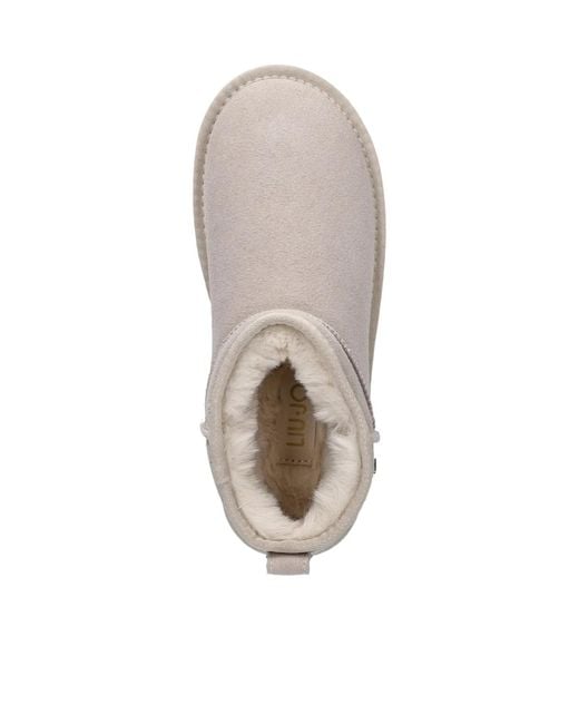Liu Jo Gray Platform Ankle Boots