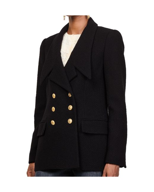Chloé Black Double Breasted Blazer
