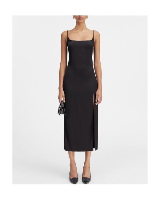 Jacquemus Black Charm Long Dress