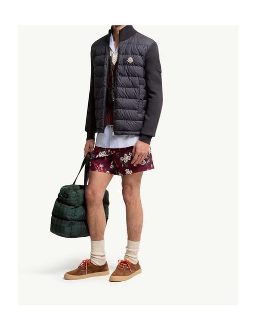 Moncler Blue Down Jackets for men