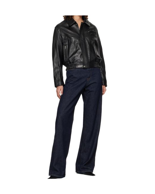 Nour Hammour Black Clint Zip-Up Jacket