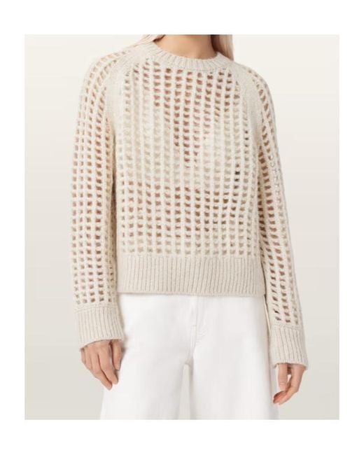 AllSaints Natural Wool-Blend Suniva Sweater