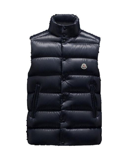 Moncler Blue Tibb Down Gilet for men