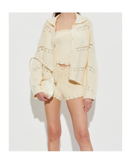 Posse Natural Knitted Shorts