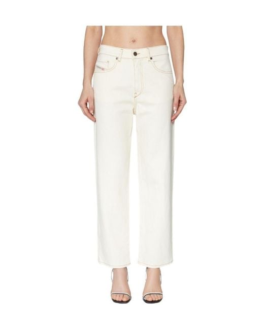 DIESEL White 2000 Flared Jeans