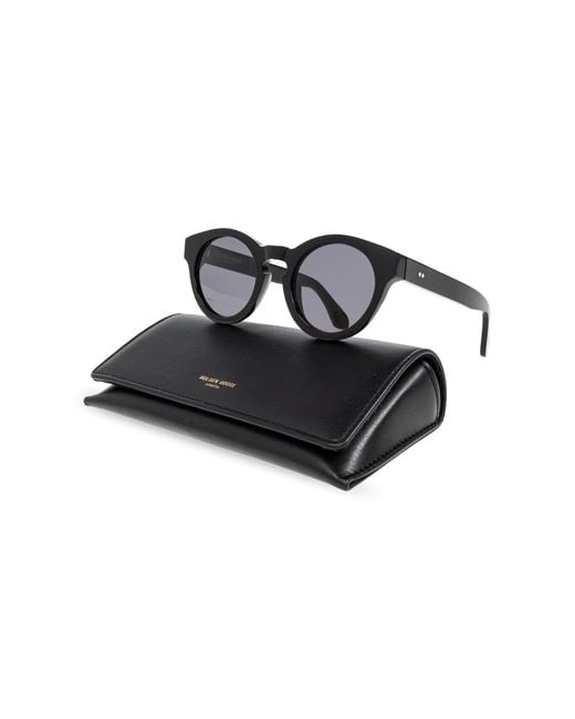 Golden Goose Deluxe Brand White Round Frame Sunglasses