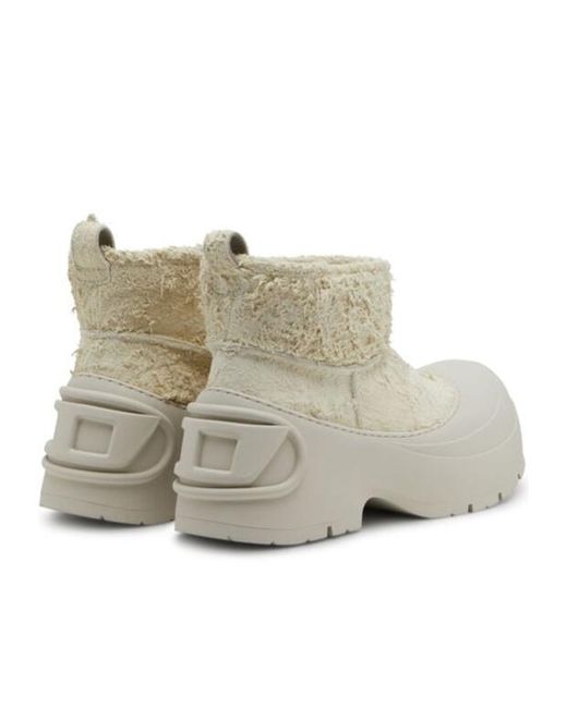 DIESEL Natural D-Donald Montone Boots for men