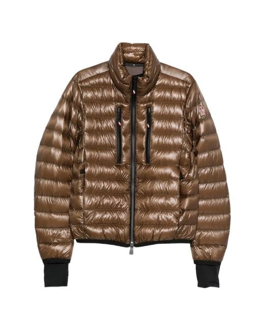Moncler Brown Grenoble Hers Packable Insulated Ski Jacket for men