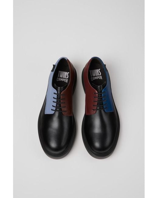 Camper Black Multi-Colored Business Shoes for men