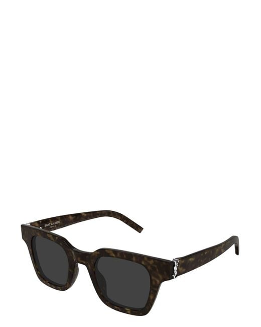 Saint Laurent Black Eyewear Square Frame Sunglasses for men