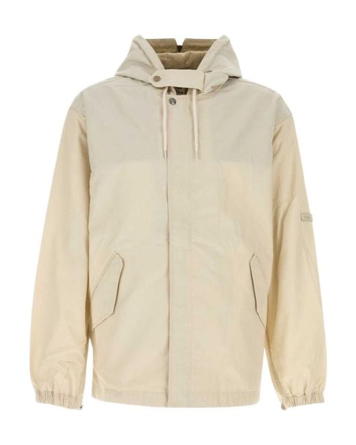 Nanamica Natural Nylon Twill Hooded Jacket for men